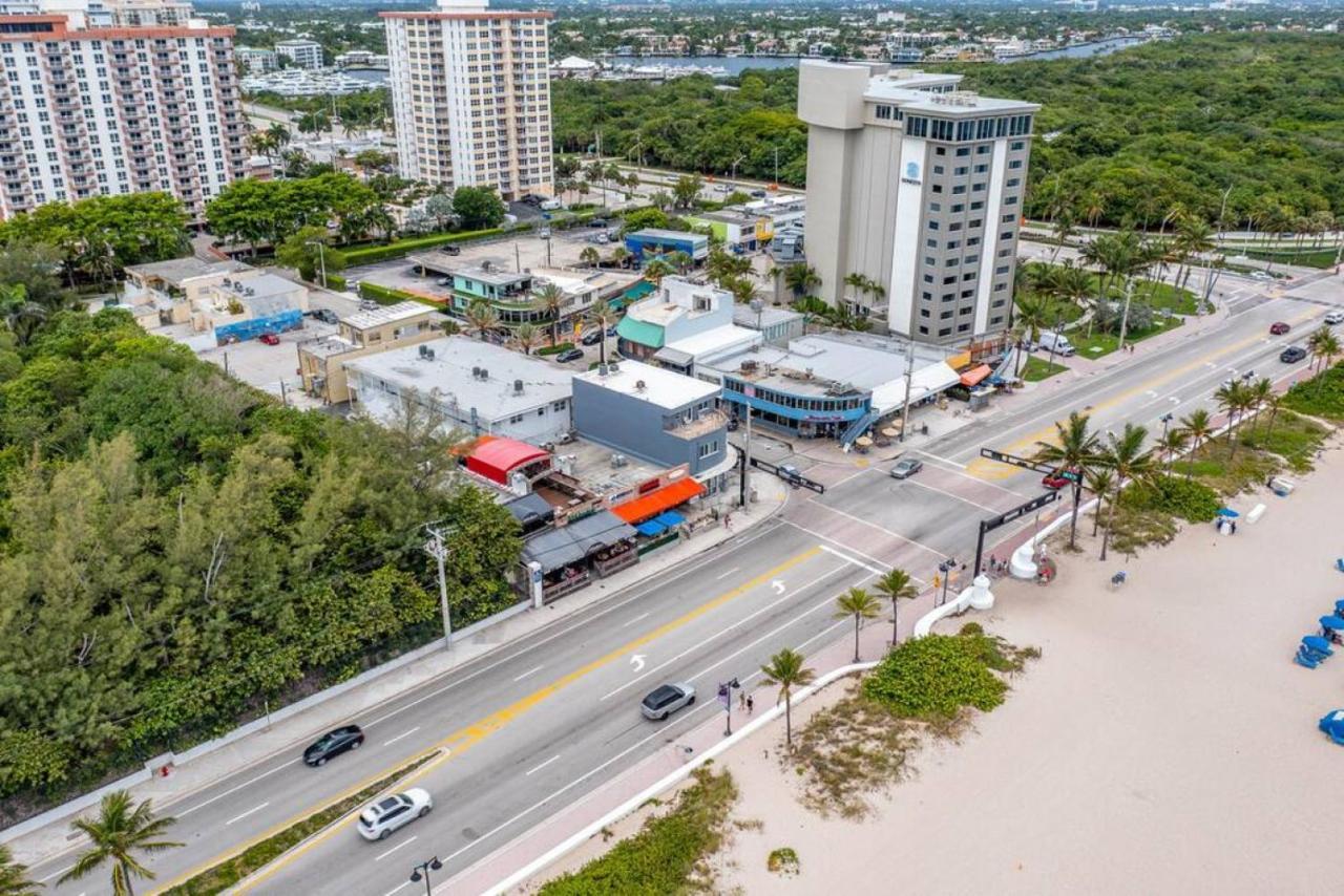 The Purple Pelican Beachfront With Ocean Balcony Unit 3 Fort Lauderdale Bagian luar foto