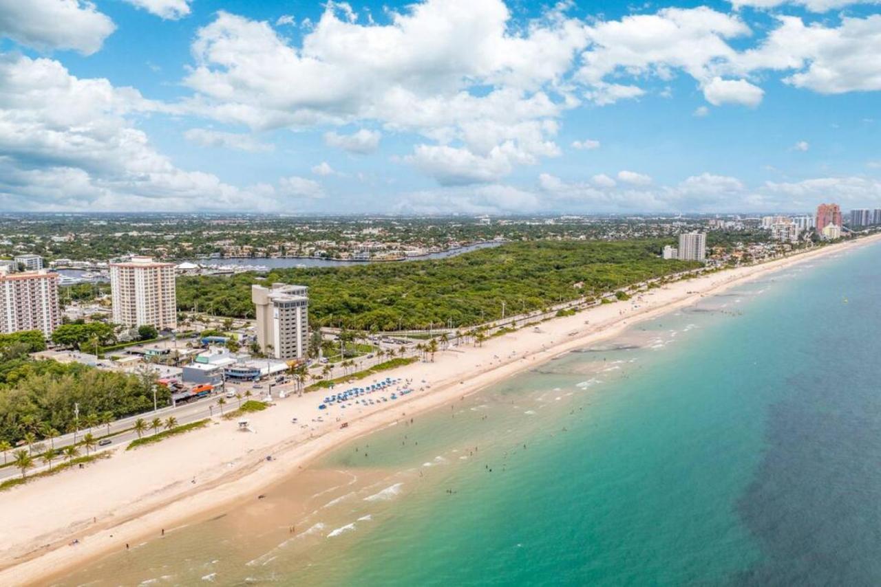 The Purple Pelican Beachfront With Ocean Balcony Unit 3 Fort Lauderdale Bagian luar foto